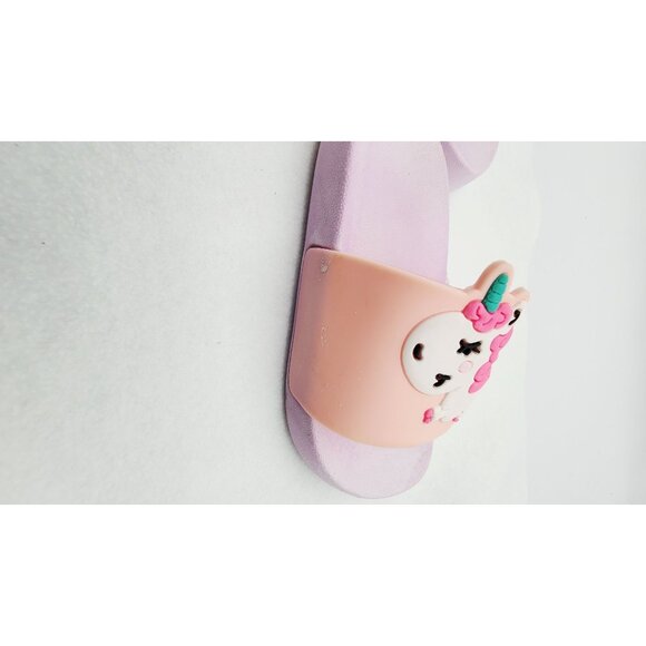 Unicorn slippers girls slide on shoes size 20/21 - Picture 7 of 7